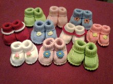 пинетки для новорожденных