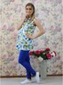 Рубашка для беременных без рукава 